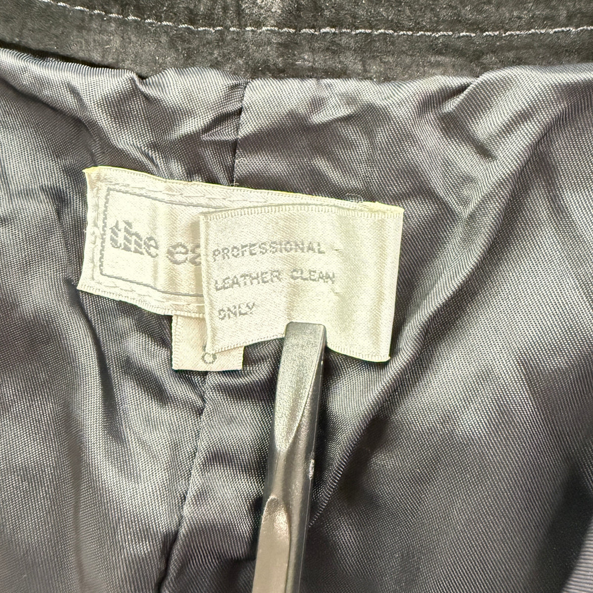 The Eagle's Eye Black Suede Leather Pants
