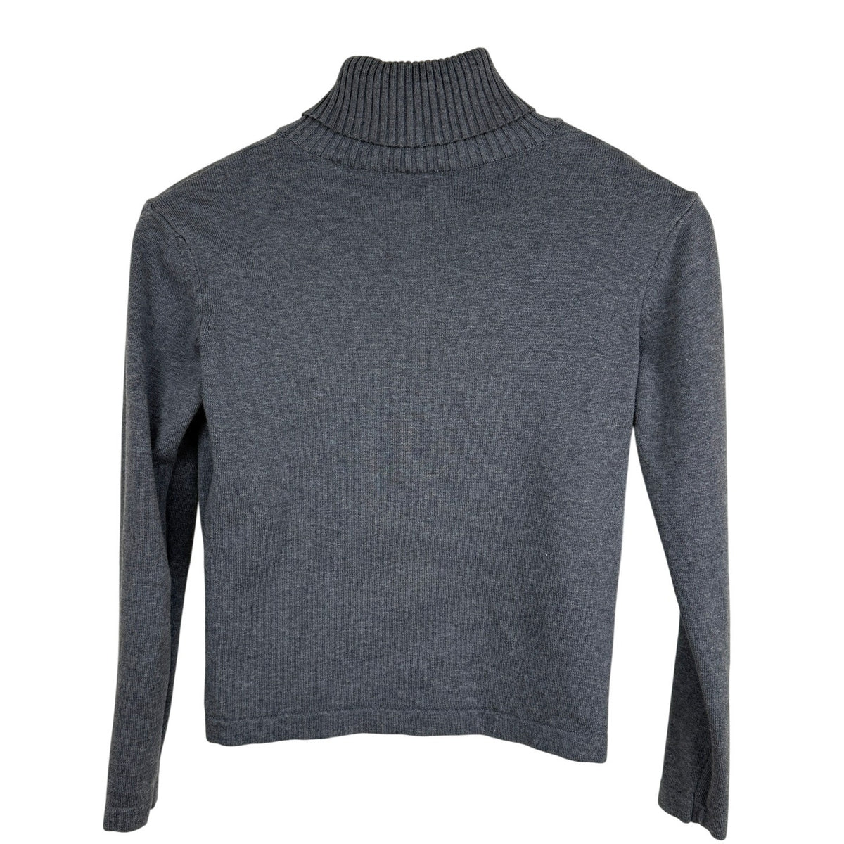 Talbots Petites Italian Cotton Turtleneck Sweater