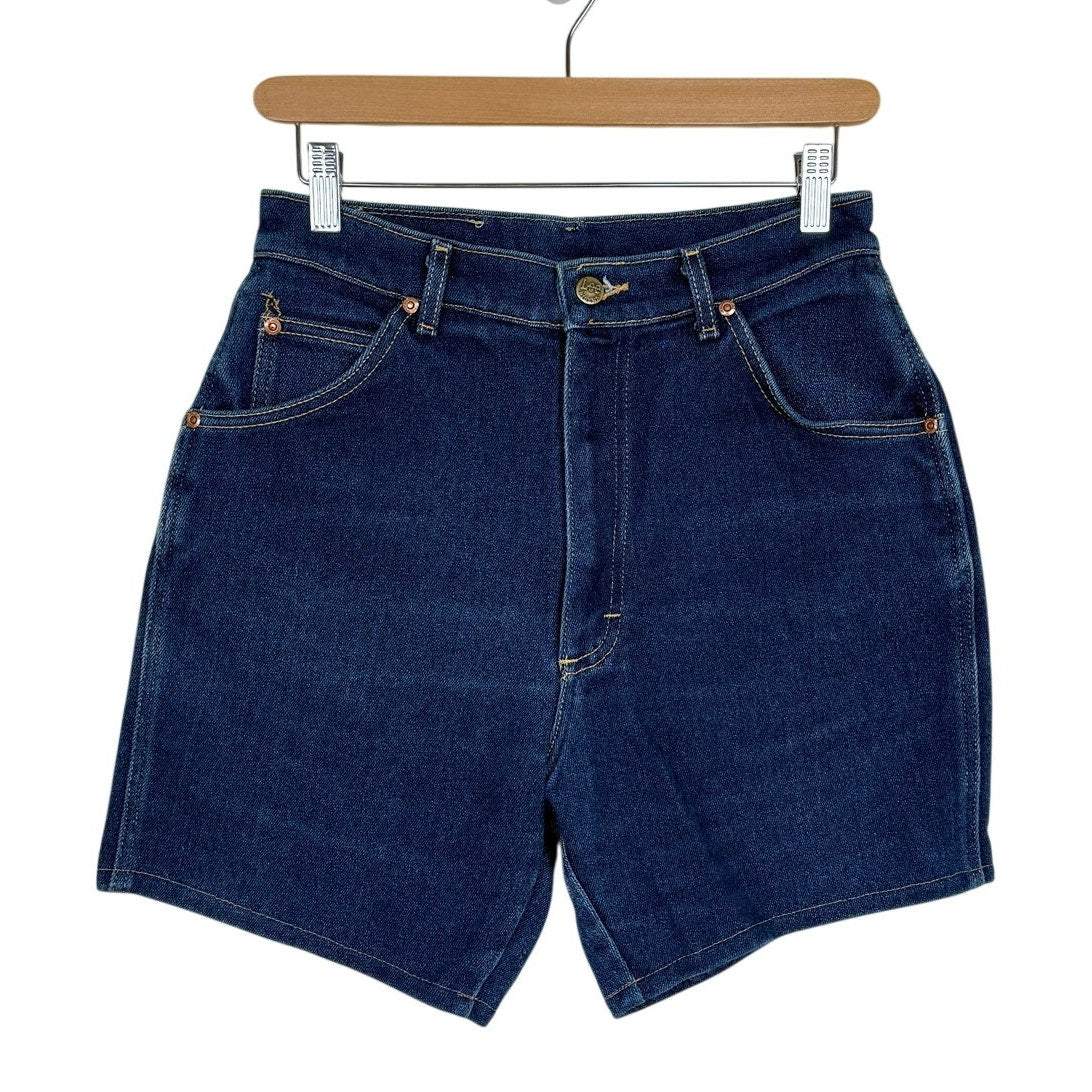 Vintage Lee USA-Made High-Rise Denim Shorts