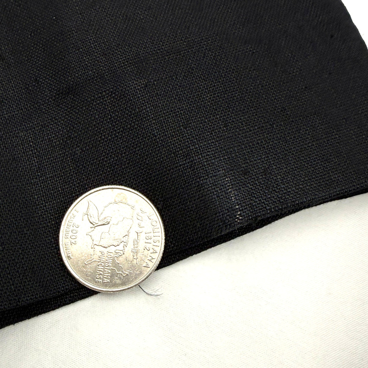 Pure 100% Linen Safari Utility Black Jacket Vintage 90s Valerie Stevens Petites