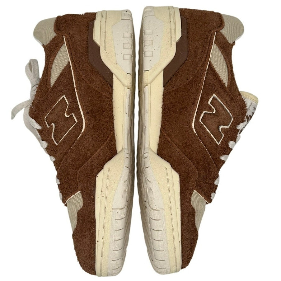 New Balance x Aimé Leon Dore 550 Brown Suede Sneakers