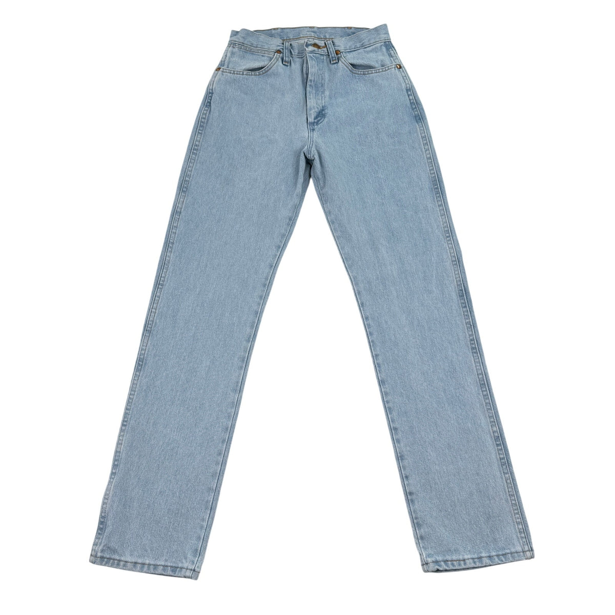 Wrangler Cowboy Cut Jeans Womens 3x32 High Rise Western Light Wash Denim