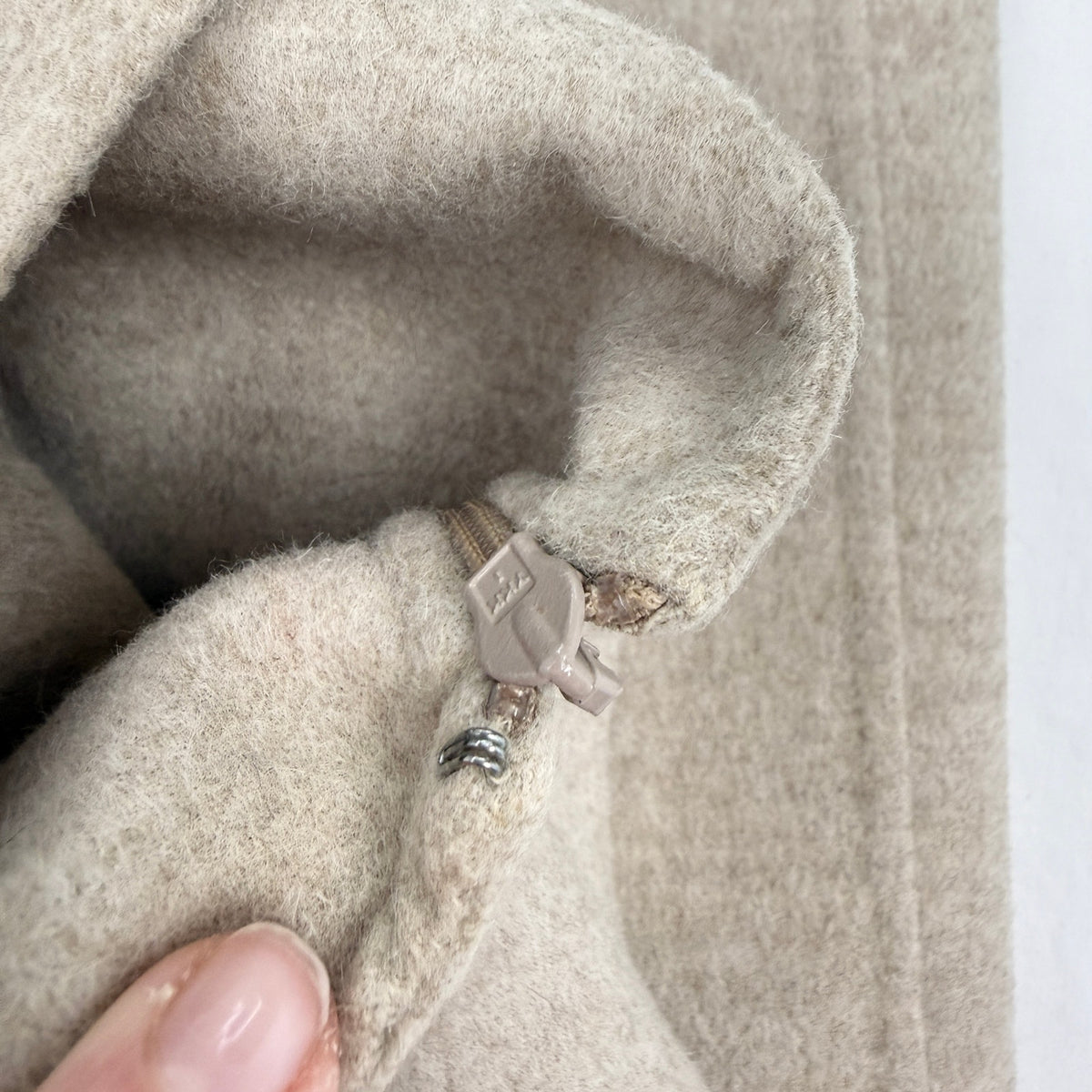 Jil Sander Wool Angora Cashgora Sheath Dress Oatmeal Minimalist Sz IT 38