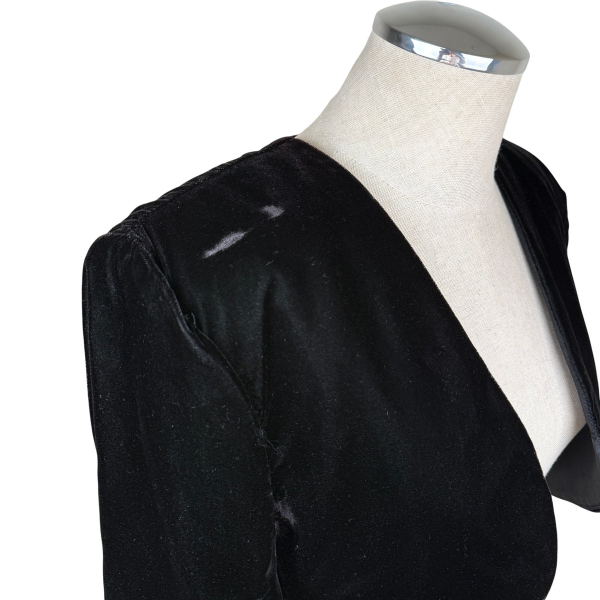Vintage Scott McClintock Black Cropped Bolero Jacket