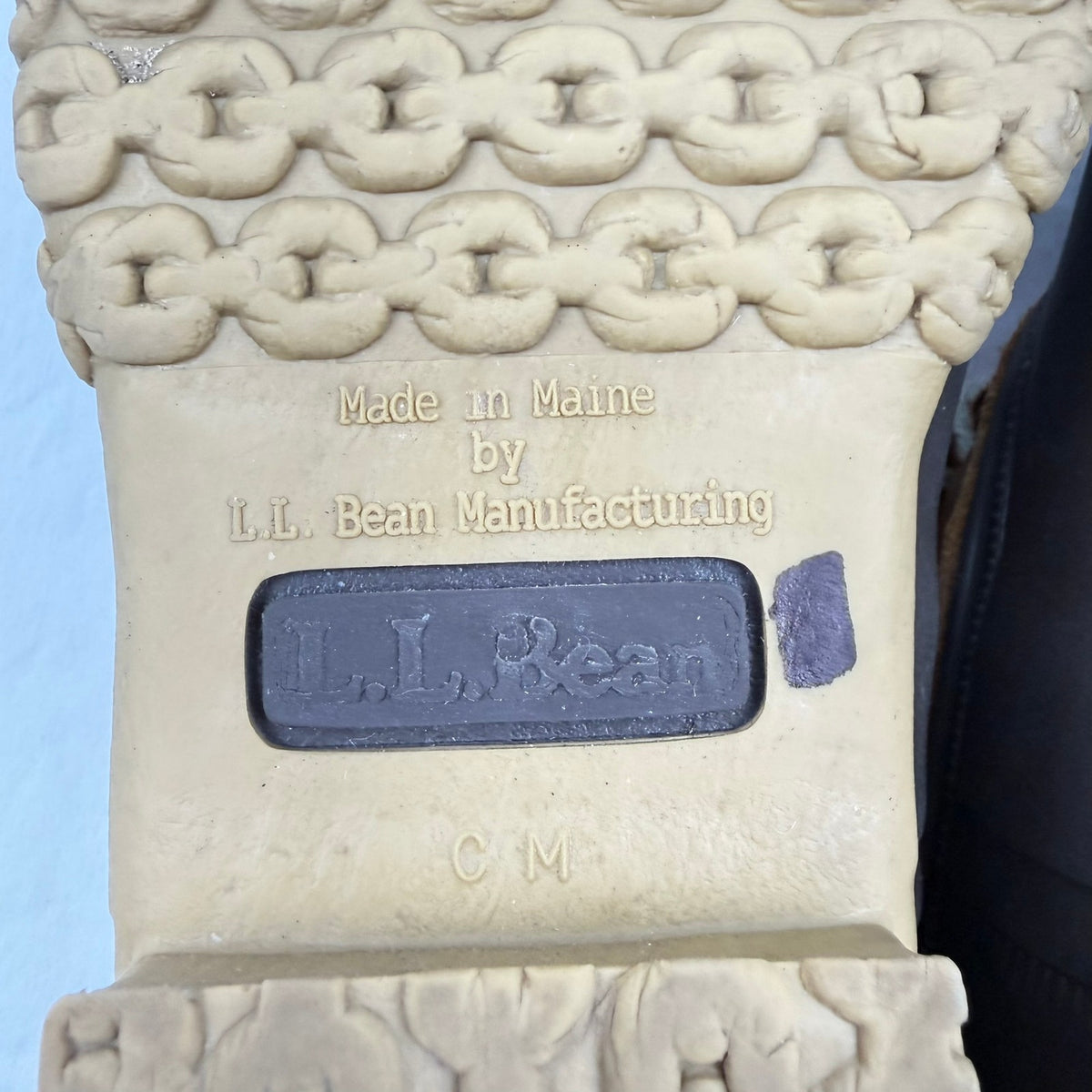 L.L. Bean Duck Bean Boots Made in Maine USA Brown Shoes Womens 7 Winter