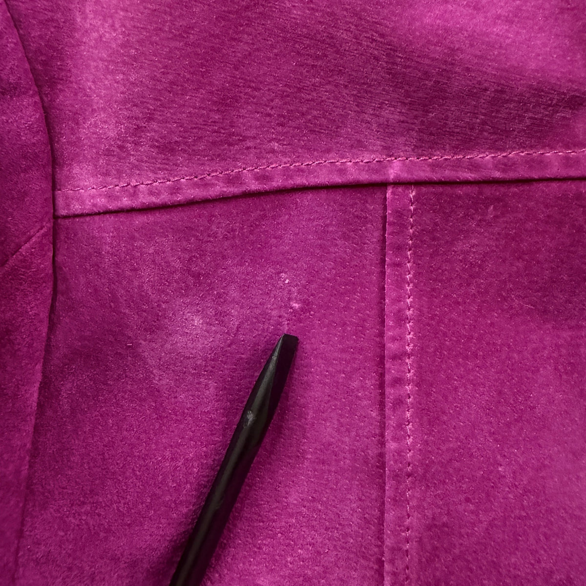 Live a Little Pink Suede Leather Jacket