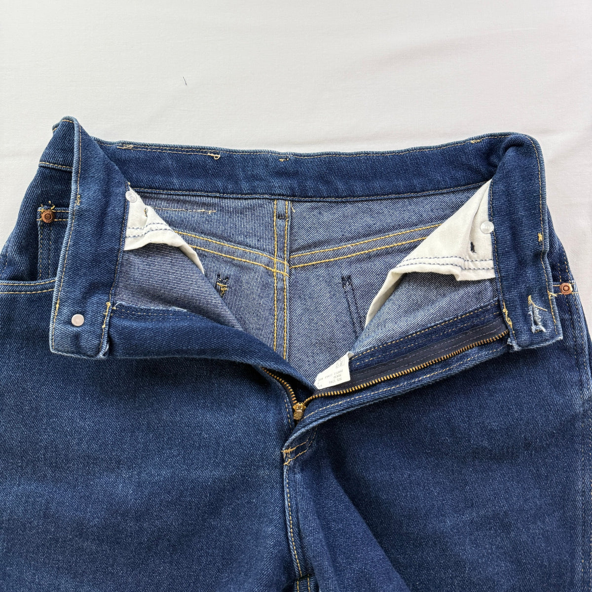 Vintage Lee USA-Made High-Rise Denim Shorts