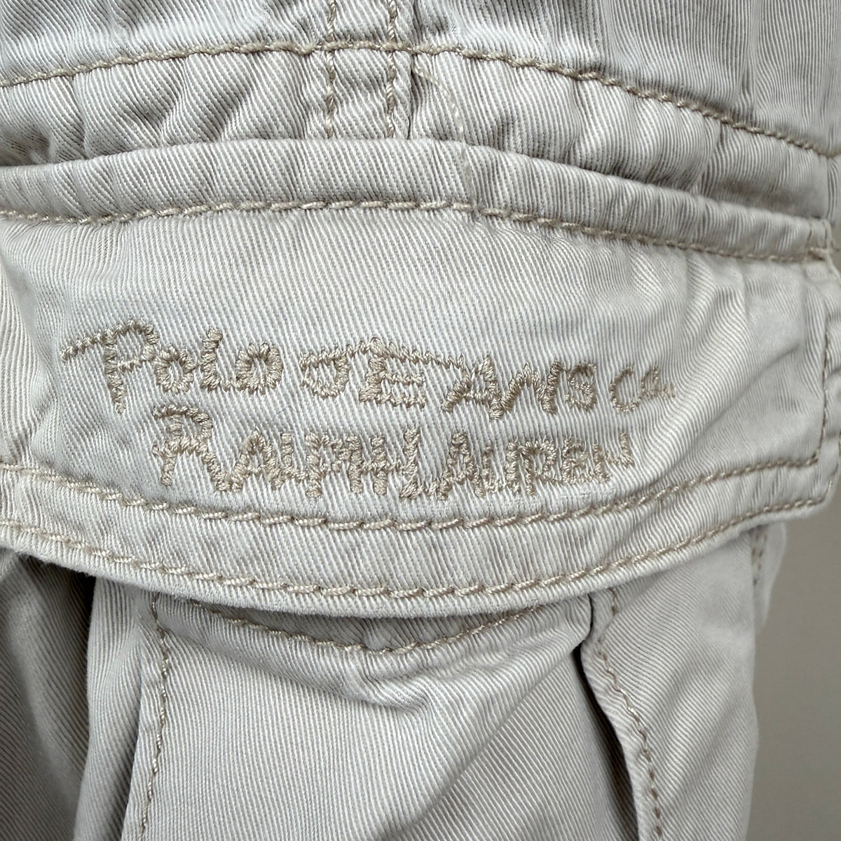 Polo Jeans Ralph Lauren Cargo Long Shorts Cotton Vintage Y2K Low Rise Utility 4