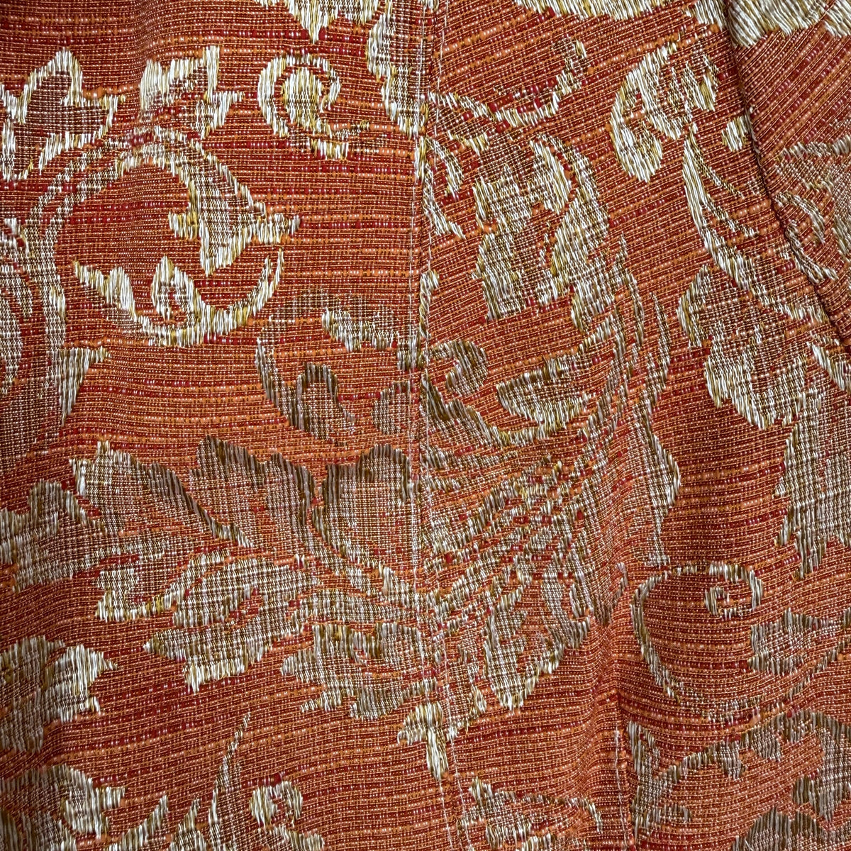 Bebe Tapestry Floral Brocade Blazer Jacket Cotton Blend Vtg Y2K Made in USA Sz 2