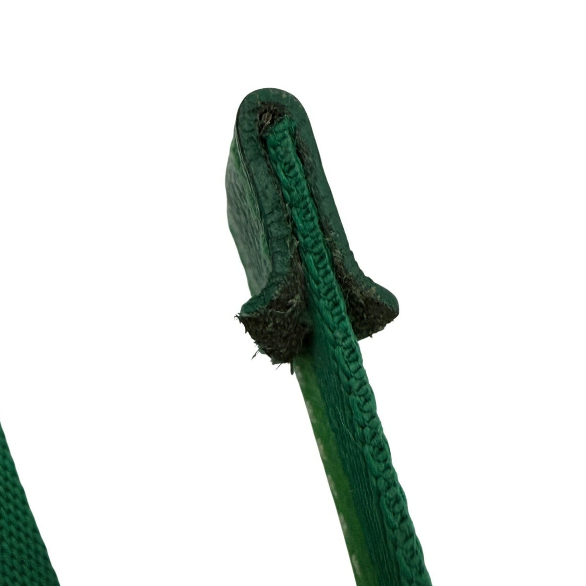 J.Lindeberg Green Striped D-Ring Golf Belt