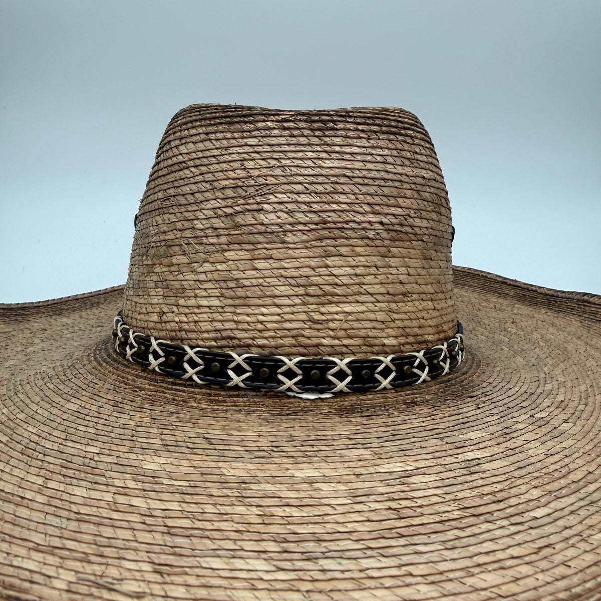 Cody James 20X Straw Cowboy Hat Brown Leather Band Western Rodeo