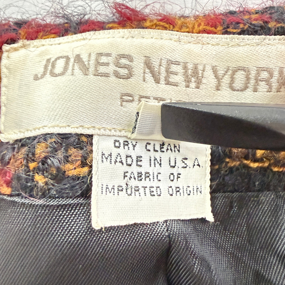 Vintage Jones New York Petite Tweed Jacket