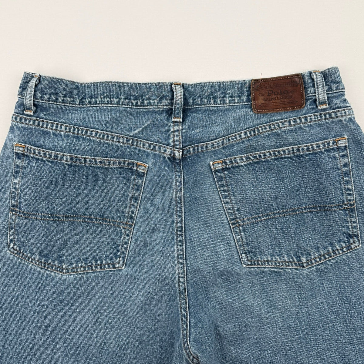 Polo Ralph Lauren Vintage Jeans 36x32 Straight Medium Wash Denim Preppy