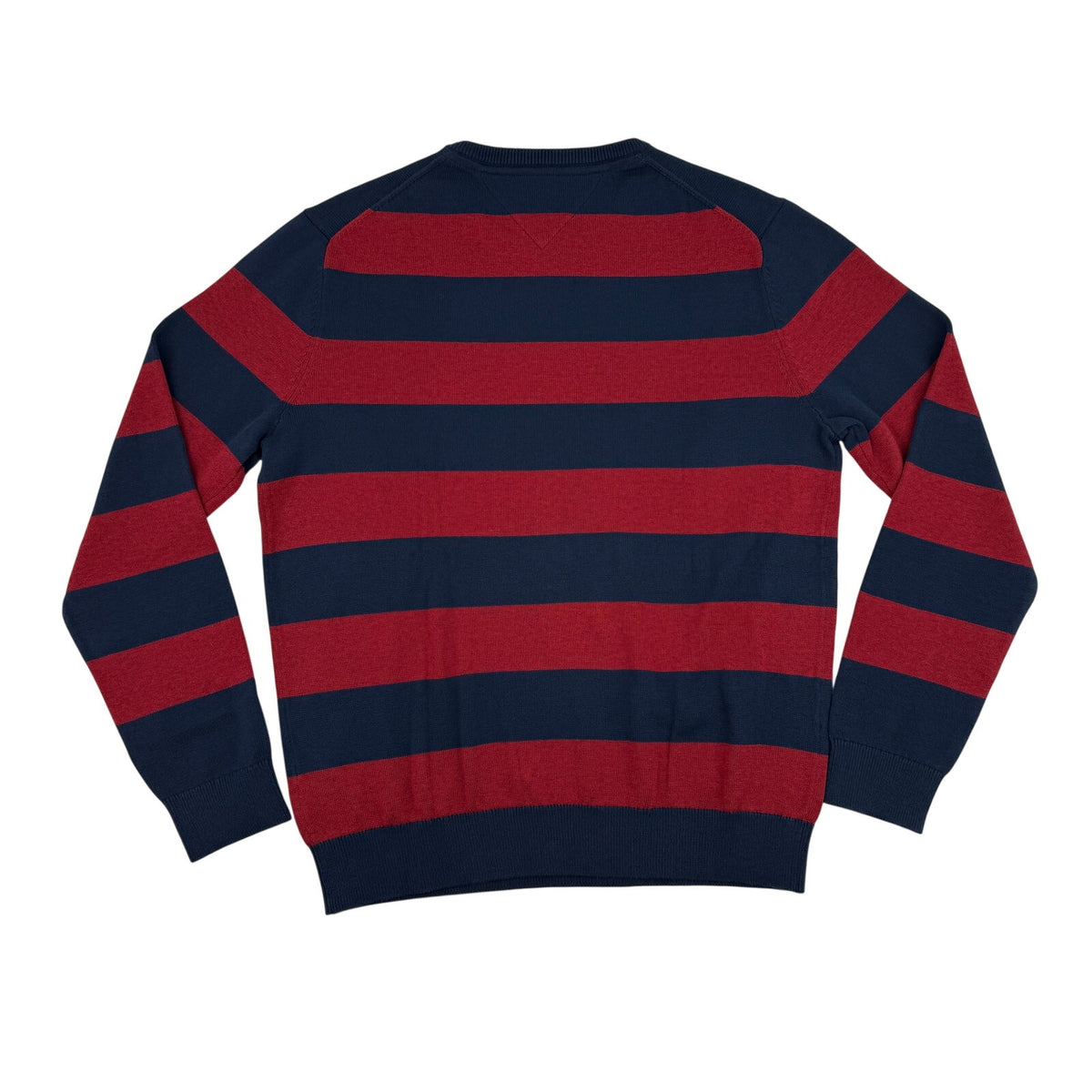 Tommy Hilfiger Striped Cotton Sweater Crewneck Preppy Coastal Nautical Men's M