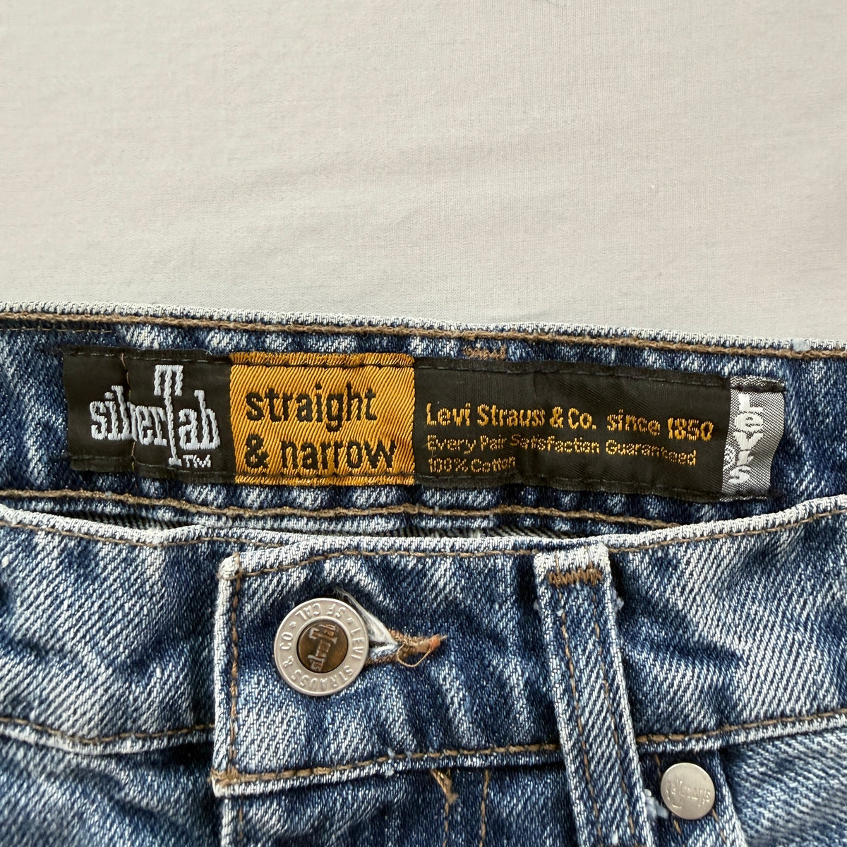 Vintage Levi’s SilverTab Made in USA Denim Shorts
