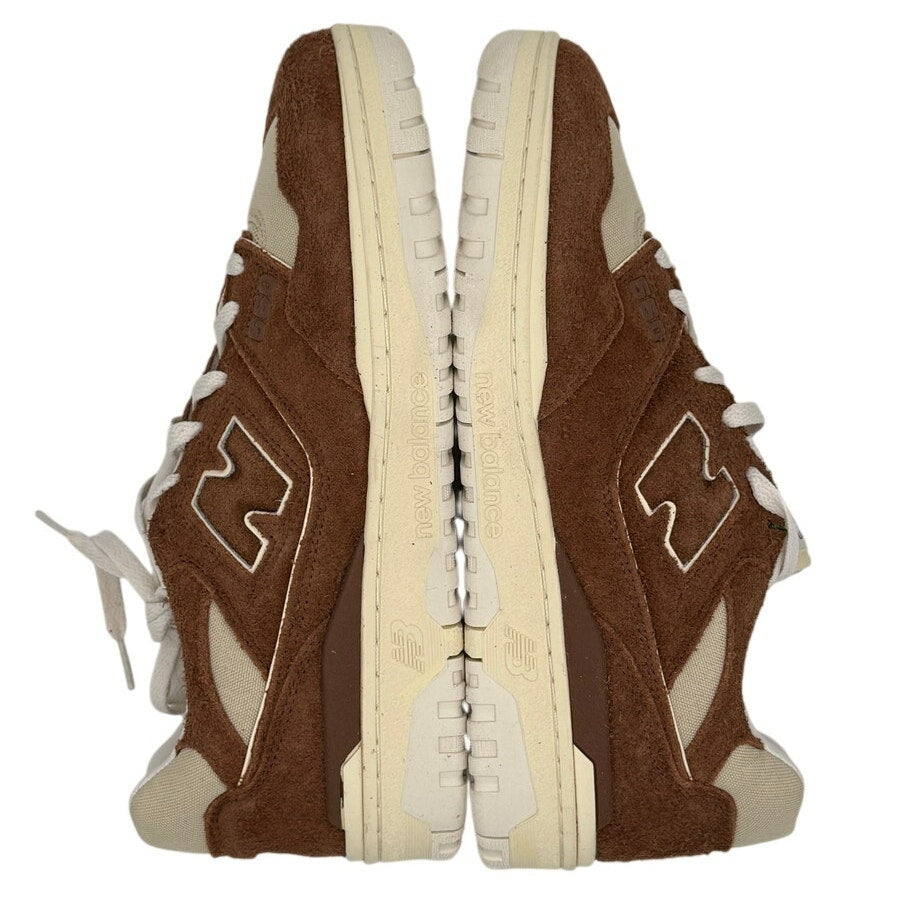 New Balance x Aimé Leon Dore 550 Brown Suede Sneakers