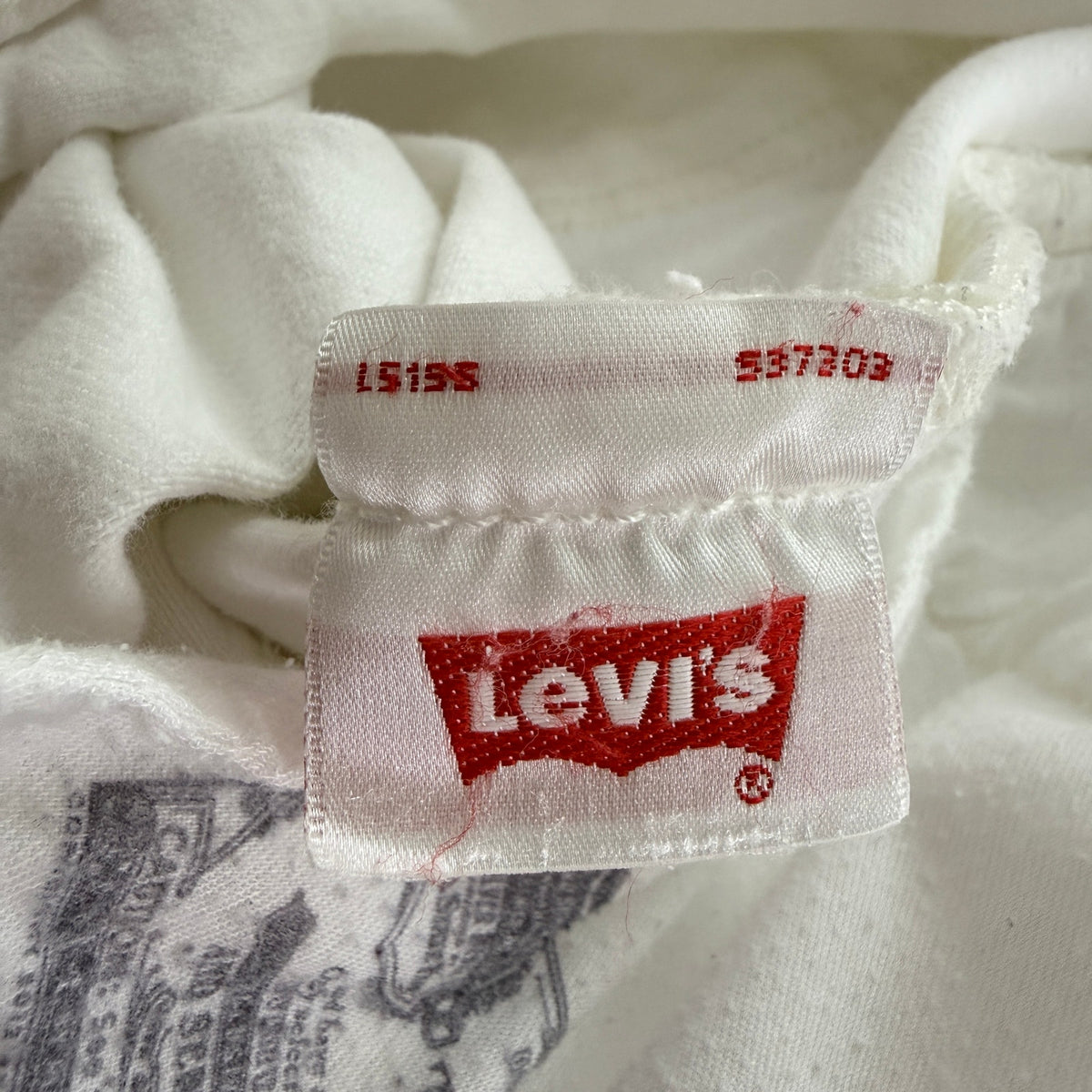 Levi's 501 Original Jeans White Cotton Straight Leg Button Fly 31x30