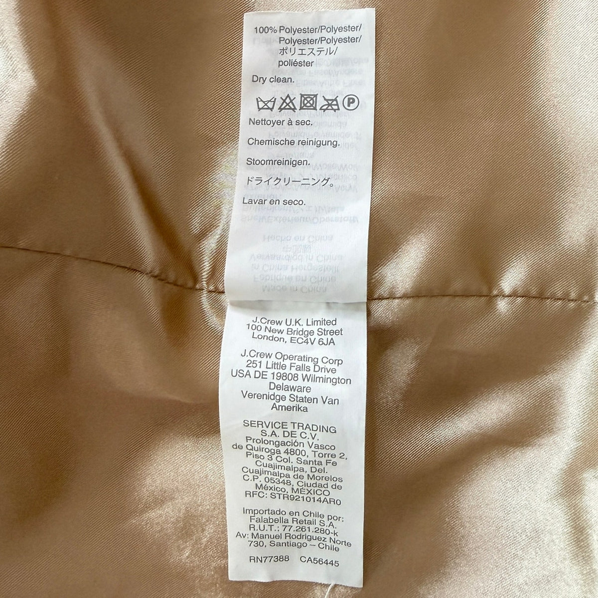 J.Crew Daphne Italian Nalya Tweed Coat