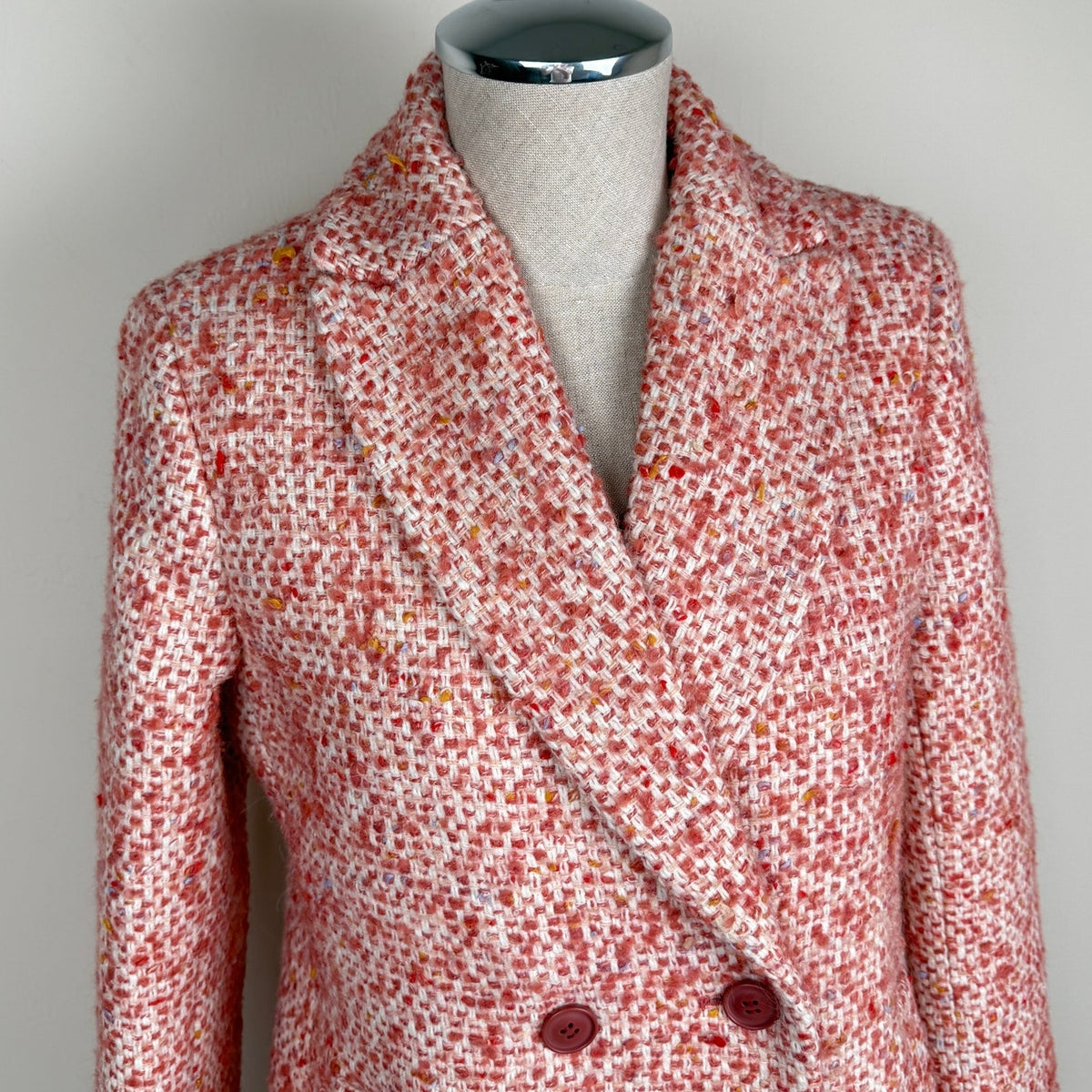 J.Crew Daphne Italian Nalya Tweed Coat