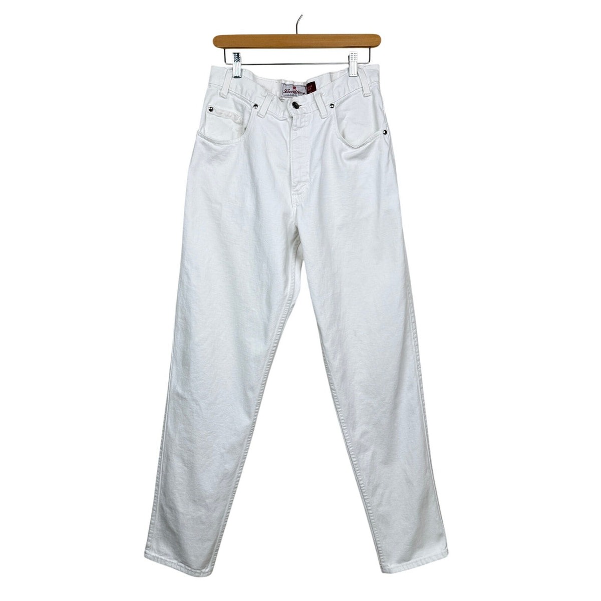 Vtg Levi's Levi Straus Signature Loose Fit 545 Jeans White Denim 31x34 USA Made