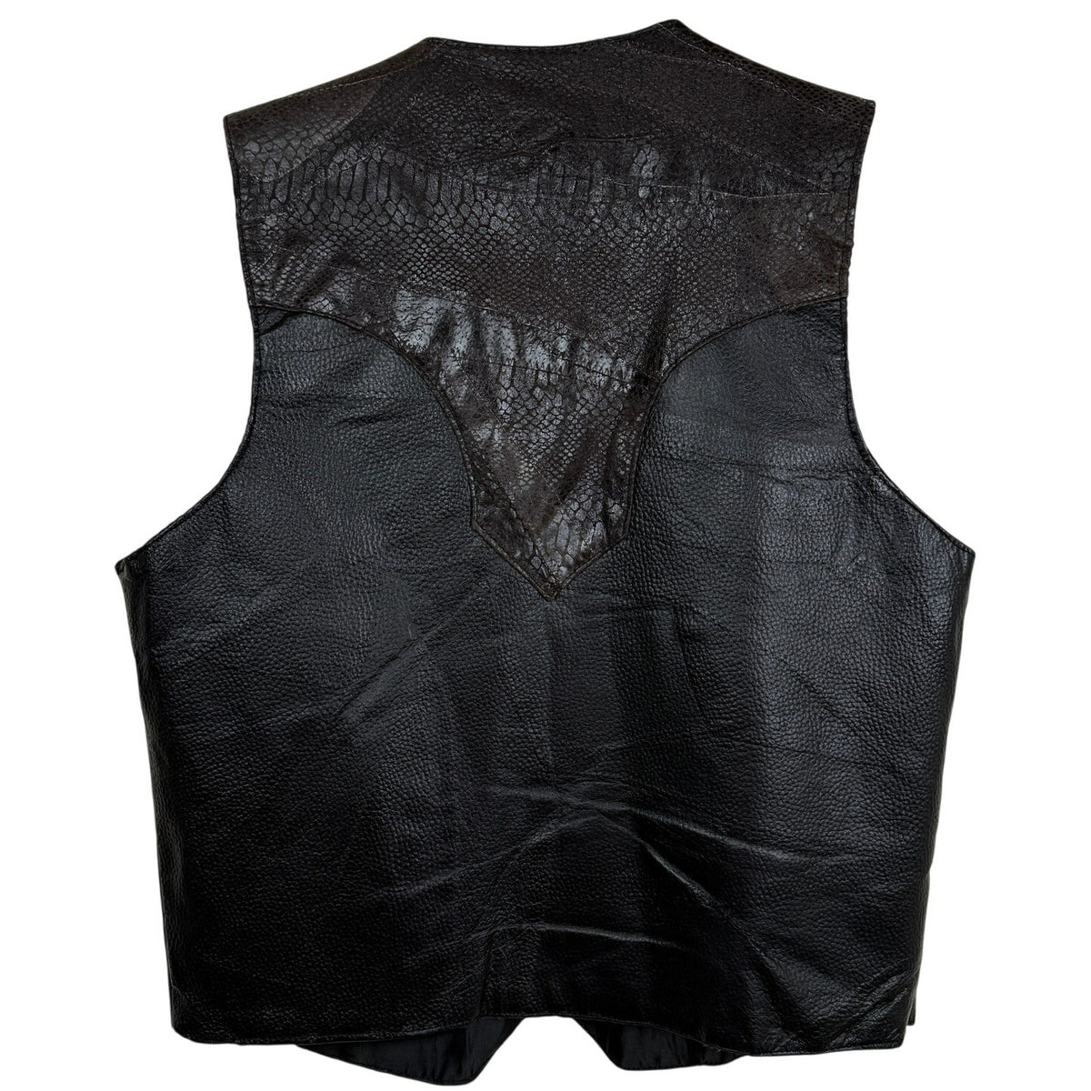 Navarre Leather Lambskin Western Vest