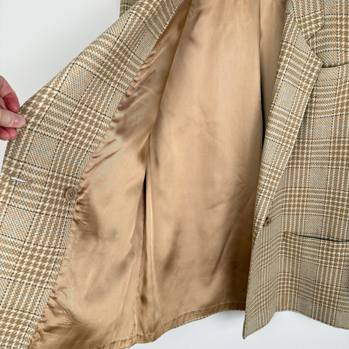 Vintage Pendleton Virgin Wool Plaid Blazer