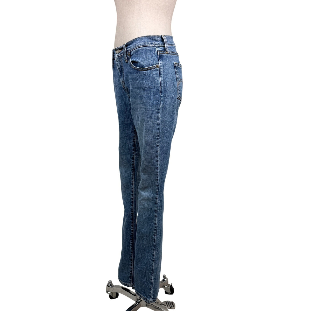 Vintage Levi's 515 Bootcut Jeans Stretch Mid Rise Medium Wash Women's 5