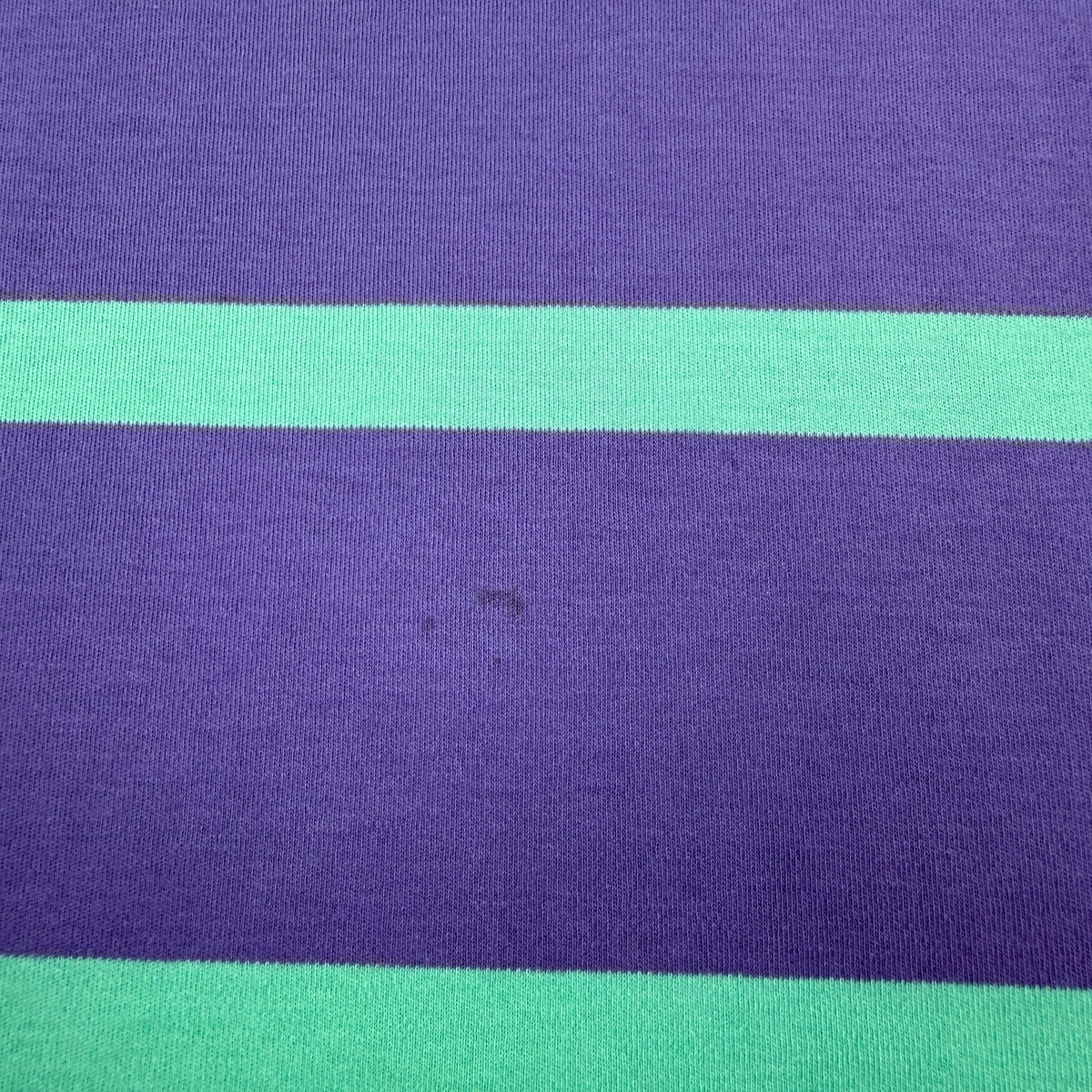 Vintage Polo Ralph Lauren Stripe Polo Shirt Purple Green Made in USA L