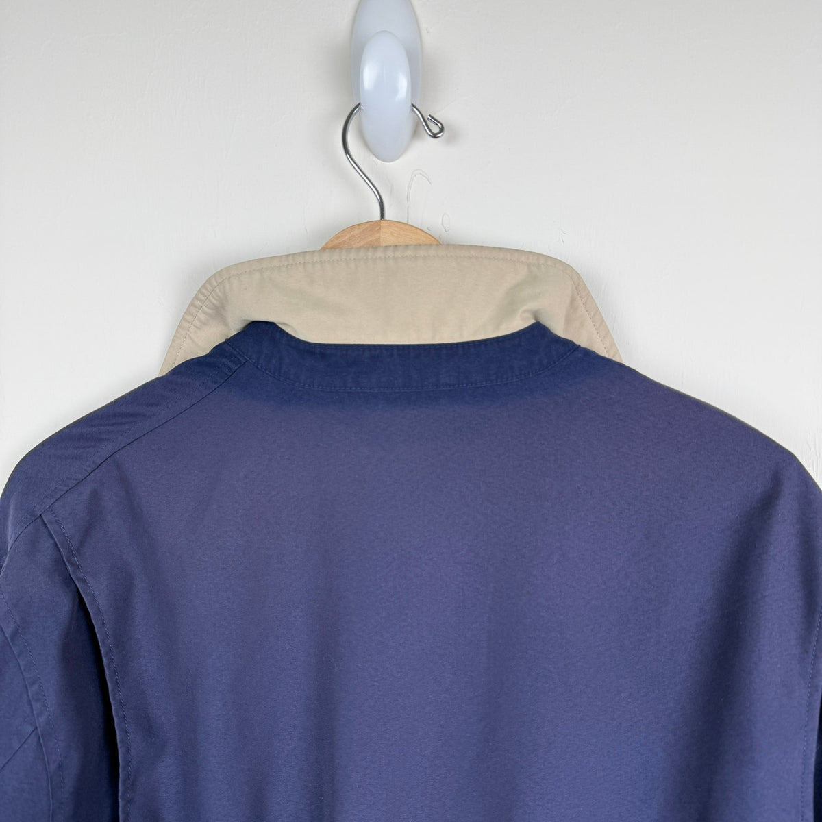 Polo Ralph Lauren Navy Plaid-Lined Harrington Jacket
