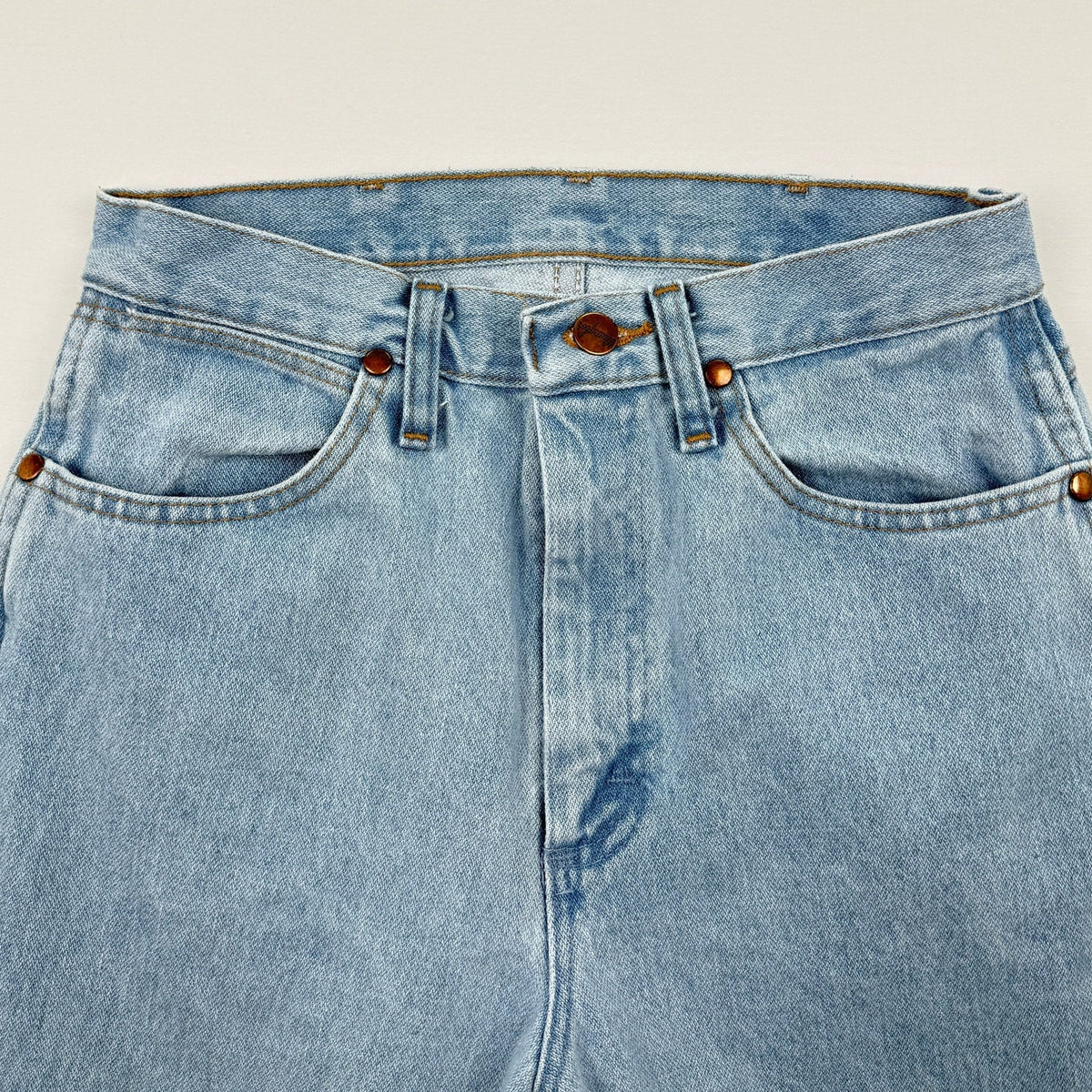 Wrangler Cowboy Cut Jeans Womens 3x32 High Rise Western Light Wash Denim