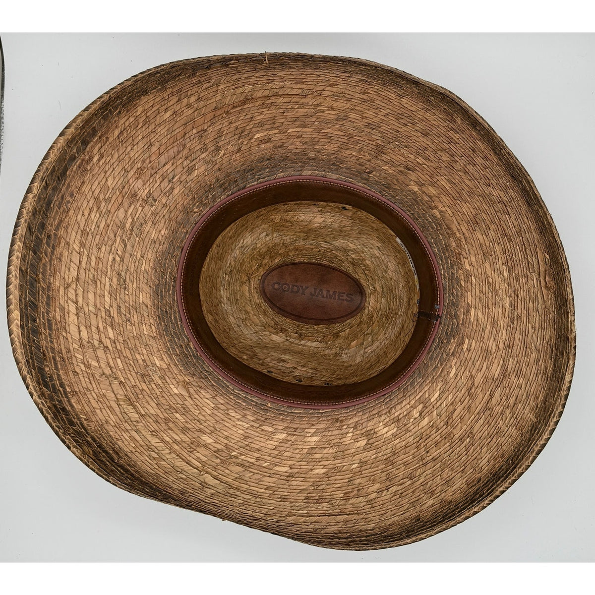 Cody James 20X Straw Cowboy Hat Brown Leather Band Western Rodeo