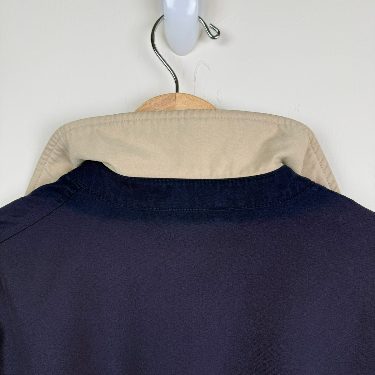 Polo Ralph Lauren Navy Plaid-Lined Harrington Jacket