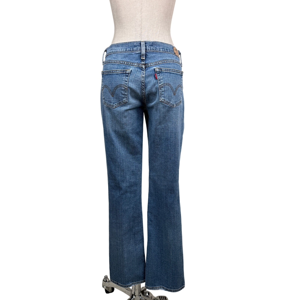 Vintage Levi's 515 Bootcut Jeans Stretch Mid Rise Medium Wash Women's 5
