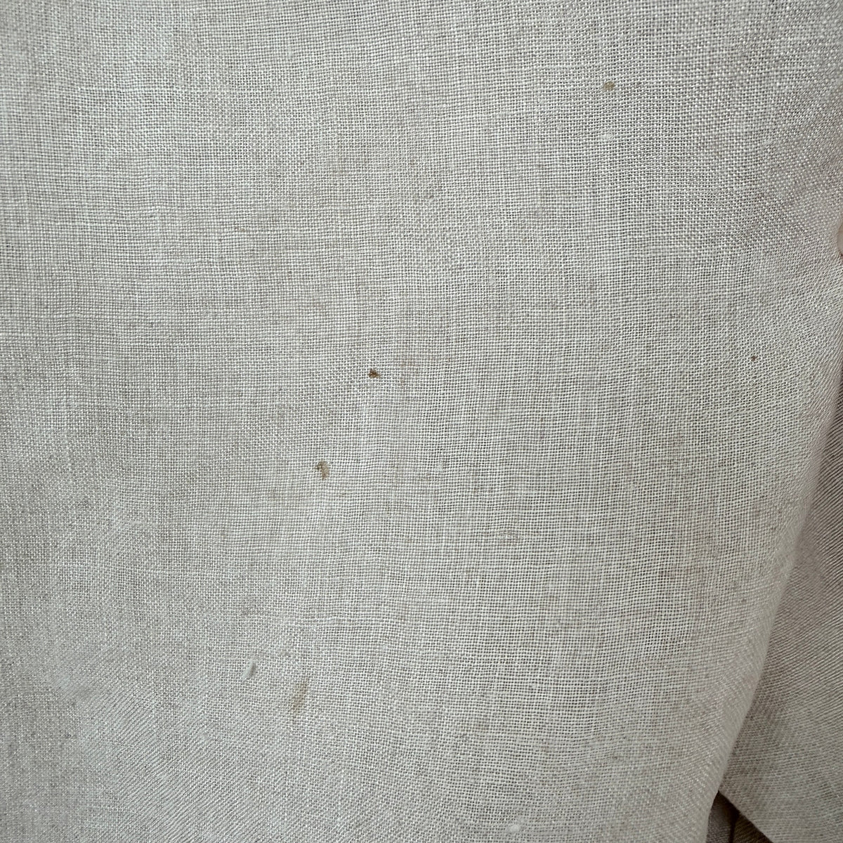 Vintage Banana Republic Irish 100% Linen Button Front Shirt Beige 90s Safari S