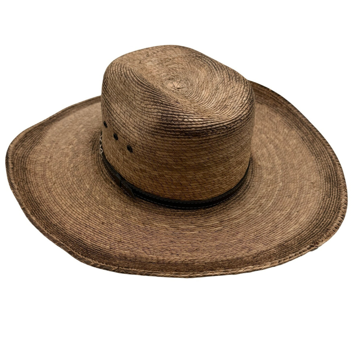 Cody James 20X Straw Cowboy Hat Brown Leather Band Western Rodeo