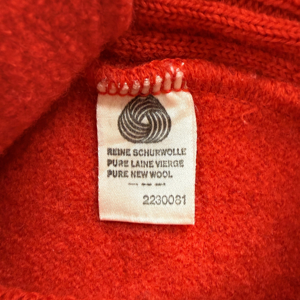 Geiger Austria Red Boiled Wool Jacket
