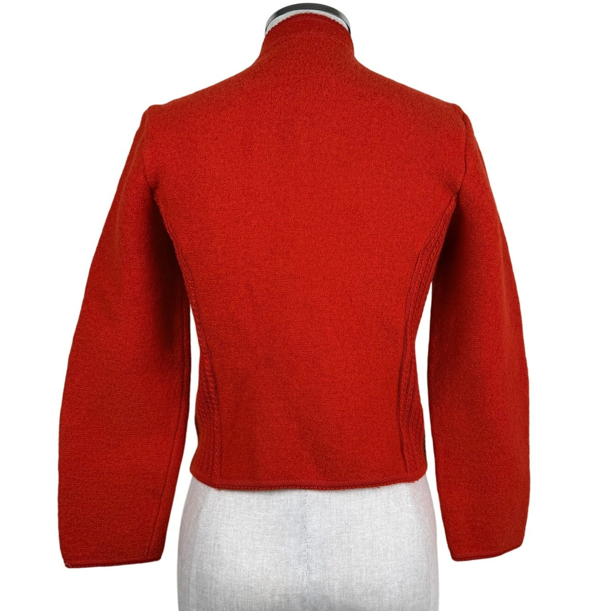 Geiger Austria Red Boiled Wool Jacket