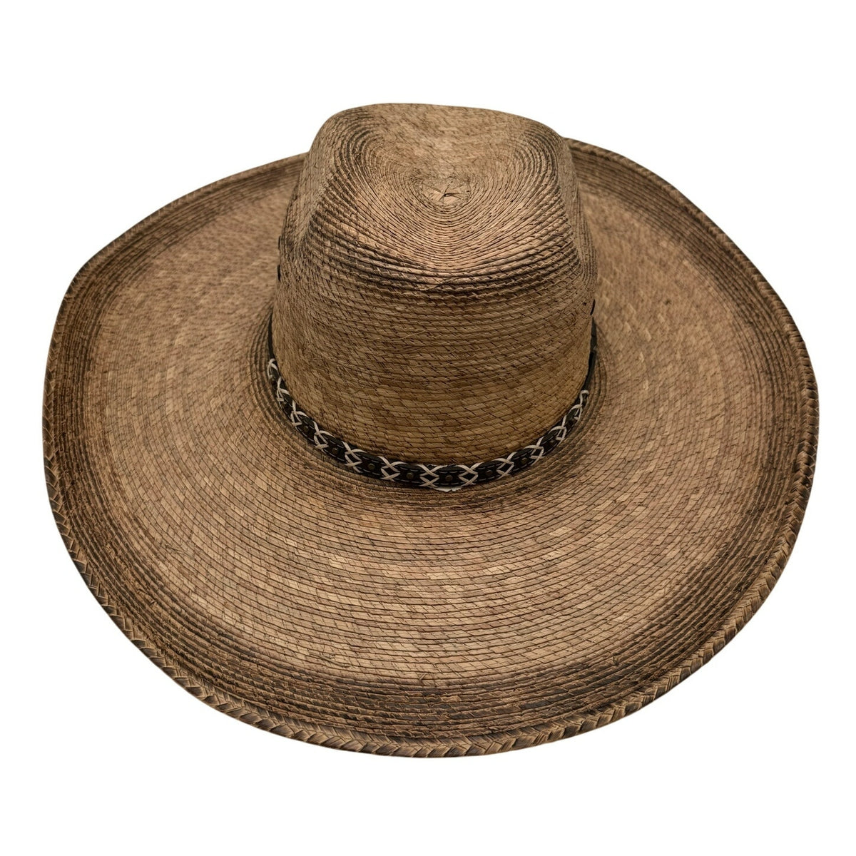 Cody James 20X Straw Cowboy Hat Brown Leather Band Western Rodeo