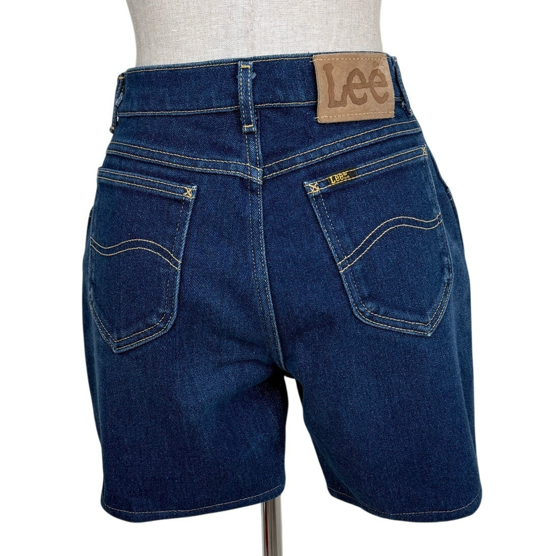 Vintage Lee USA-Made High-Rise Denim Shorts