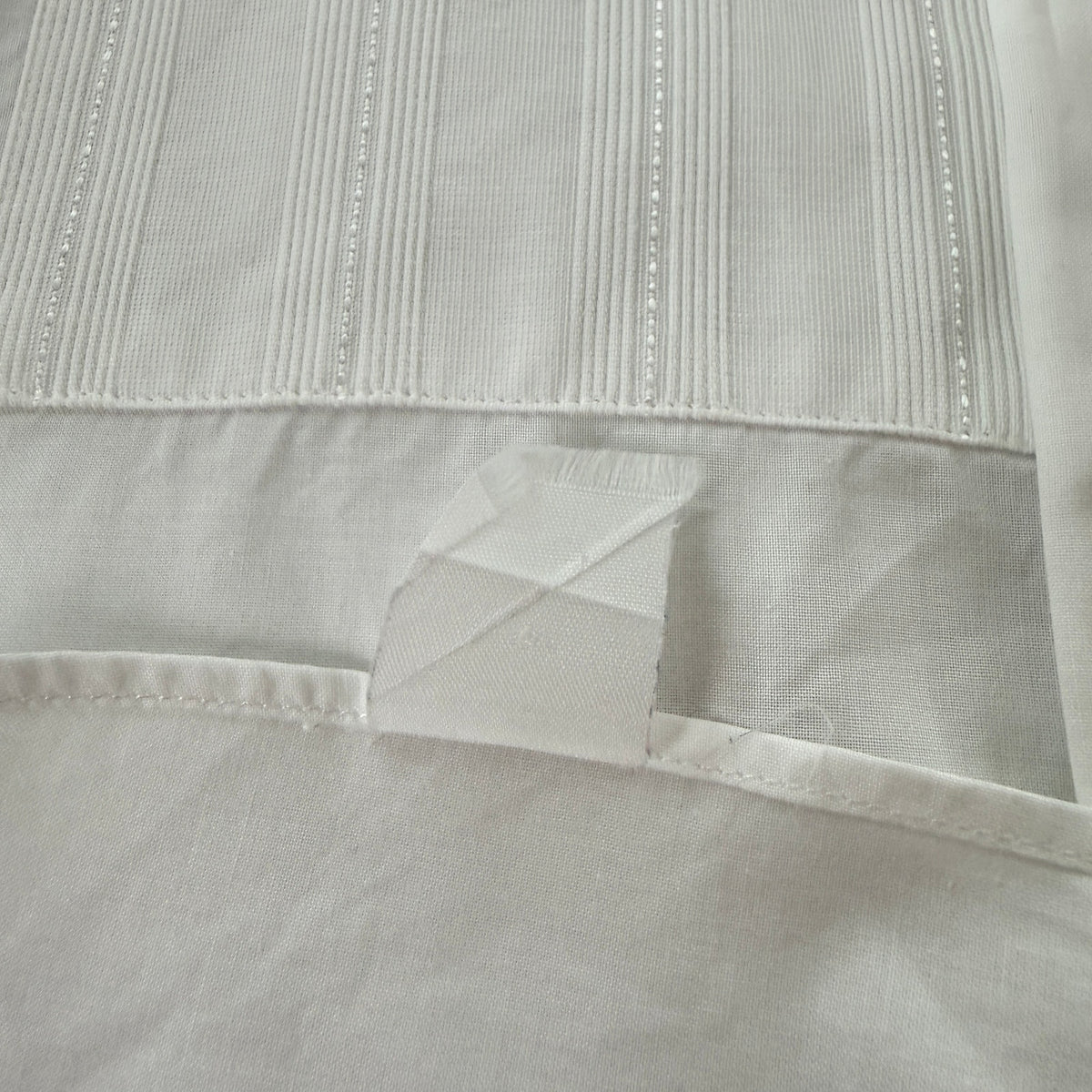 Canali Tuxedo Shirt White Pleated Bib French Cuff 15/38 Made in Italy
