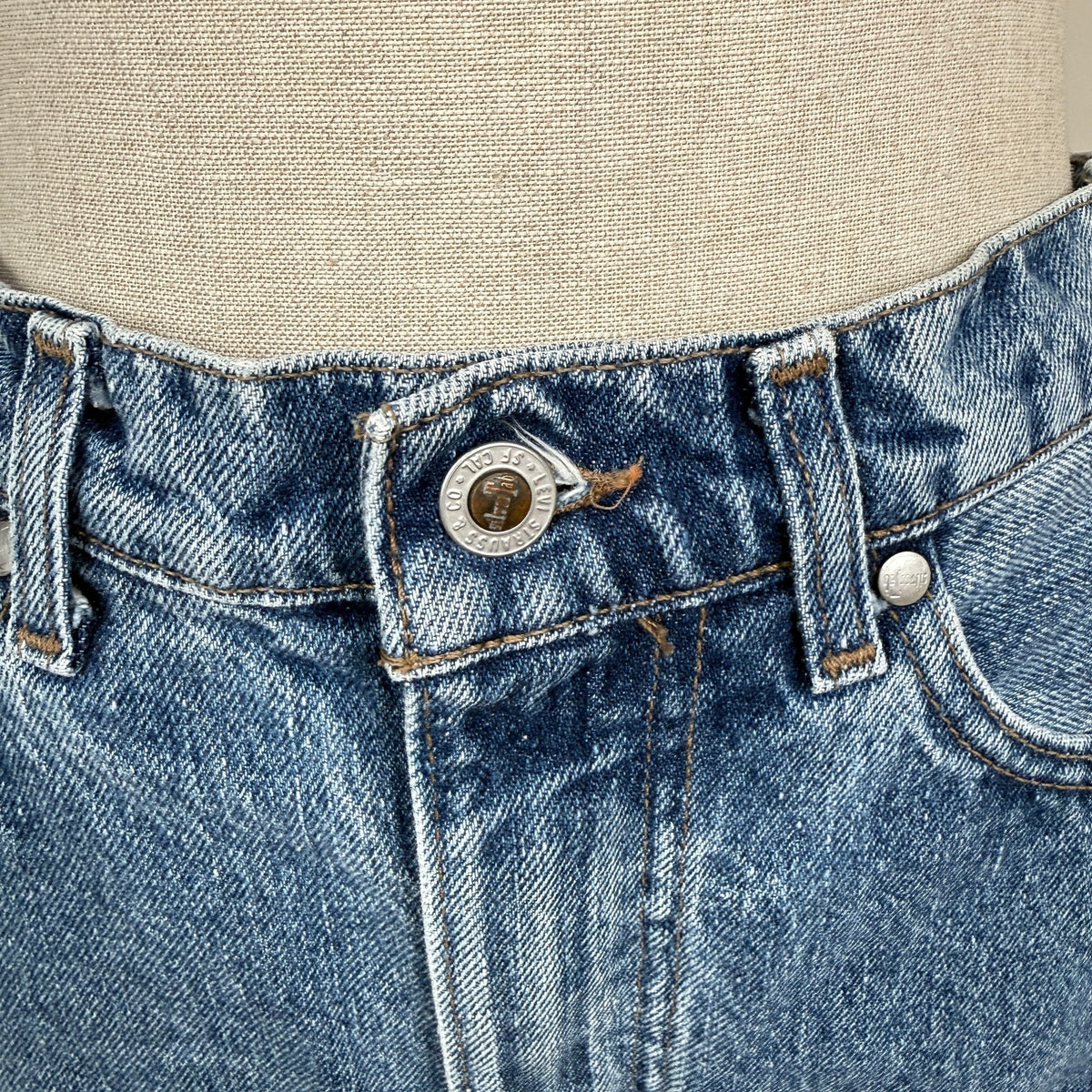 Vintage Levi’s SilverTab Made in USA Denim Shorts