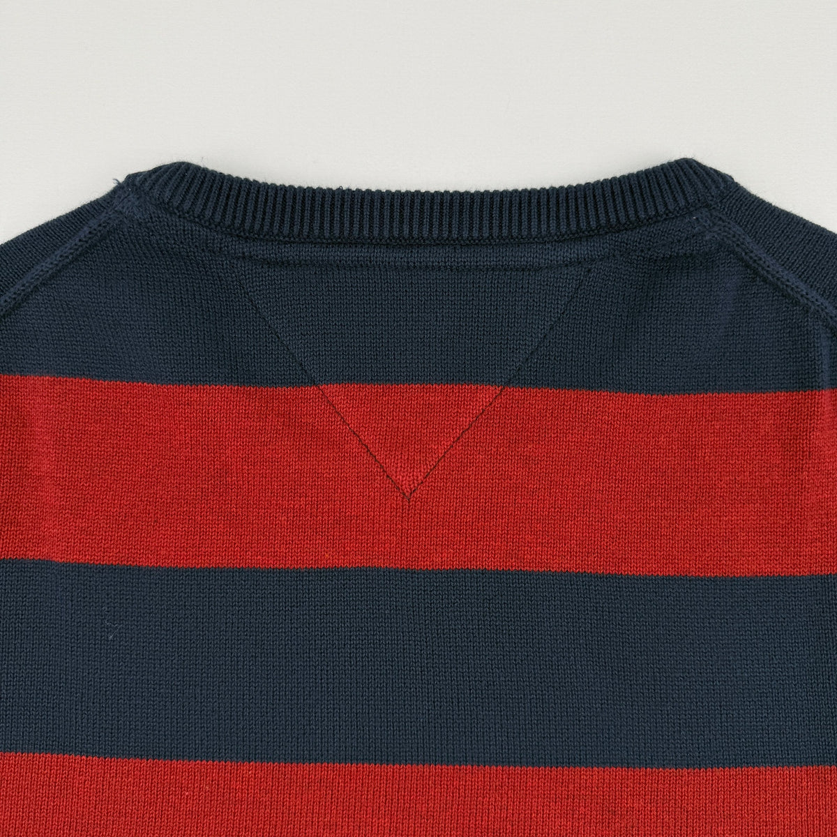 Tommy Hilfiger Striped Cotton Sweater Crewneck Preppy Coastal Nautical Men's M