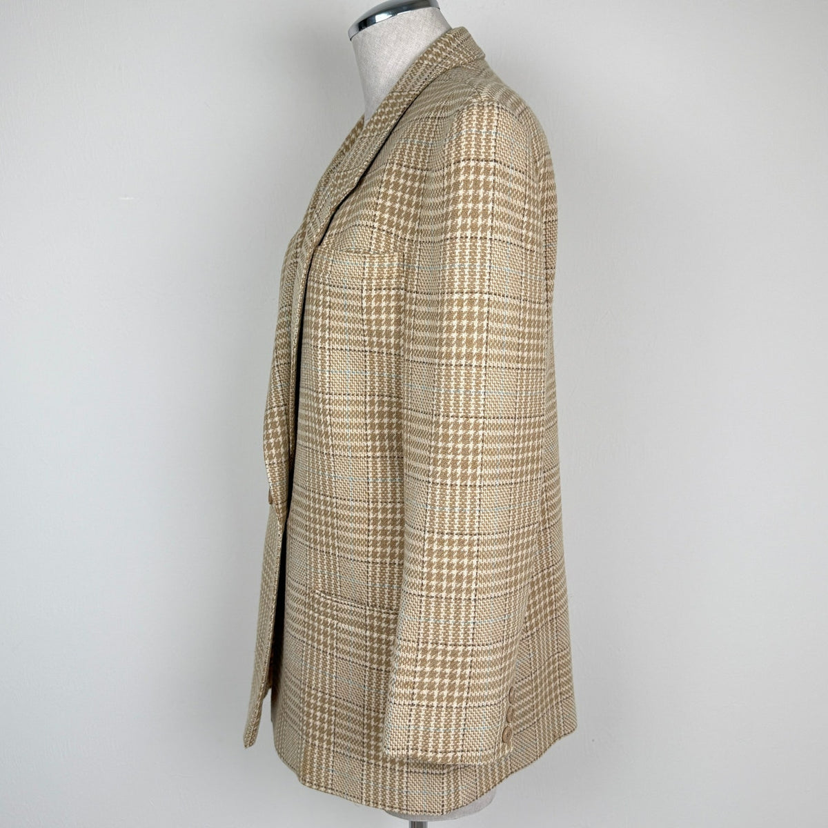 Vintage Pendleton Virgin Wool Plaid Blazer