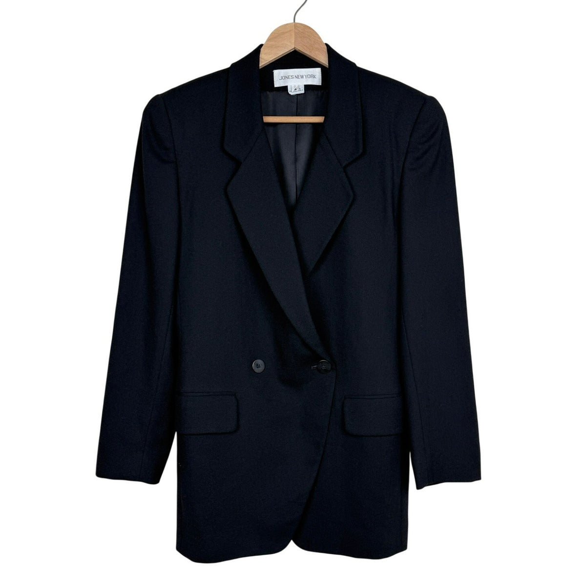 Vintage Jones New York Wool Double Breasted Blazer