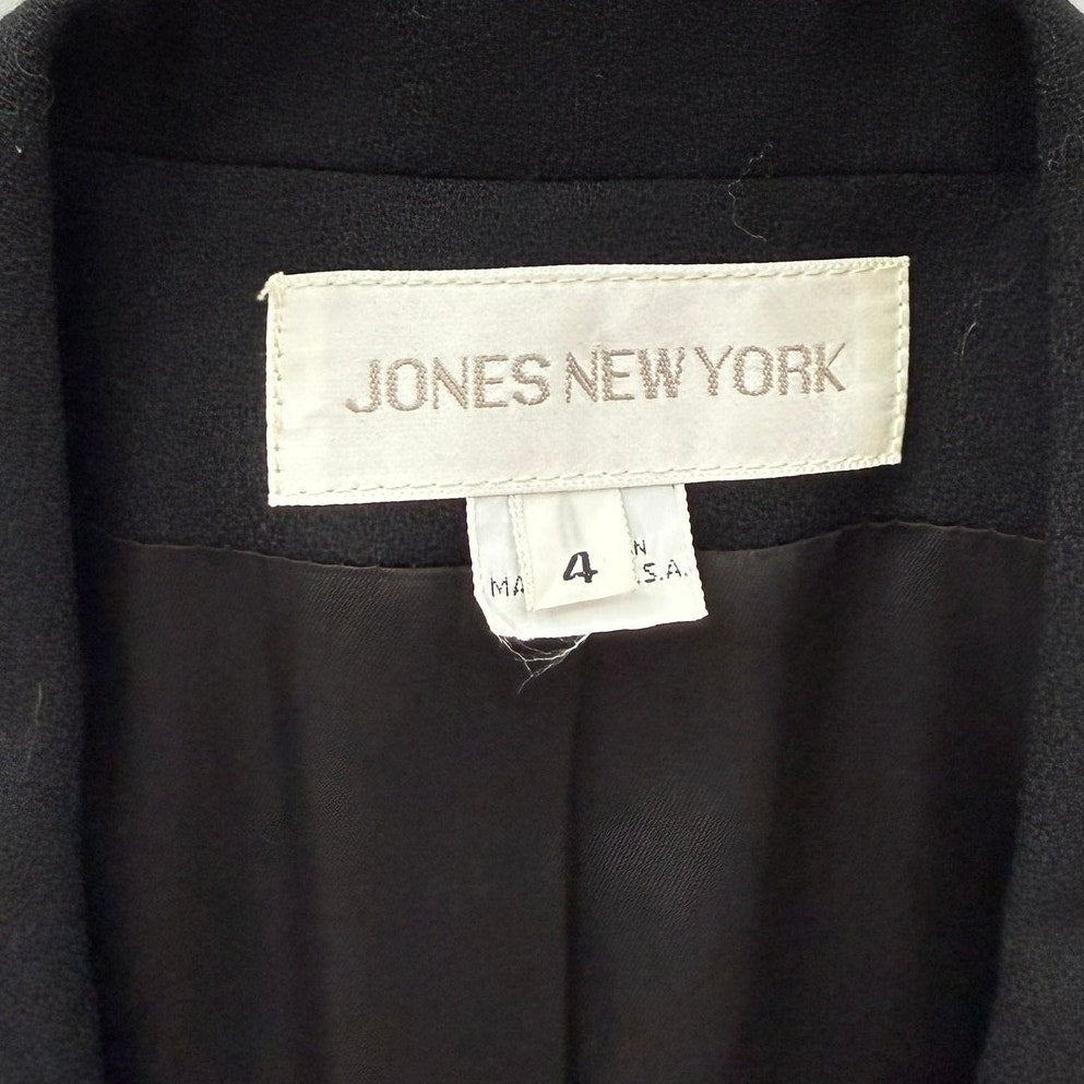 Vintage Jones New York Wool Double Breasted Blazer