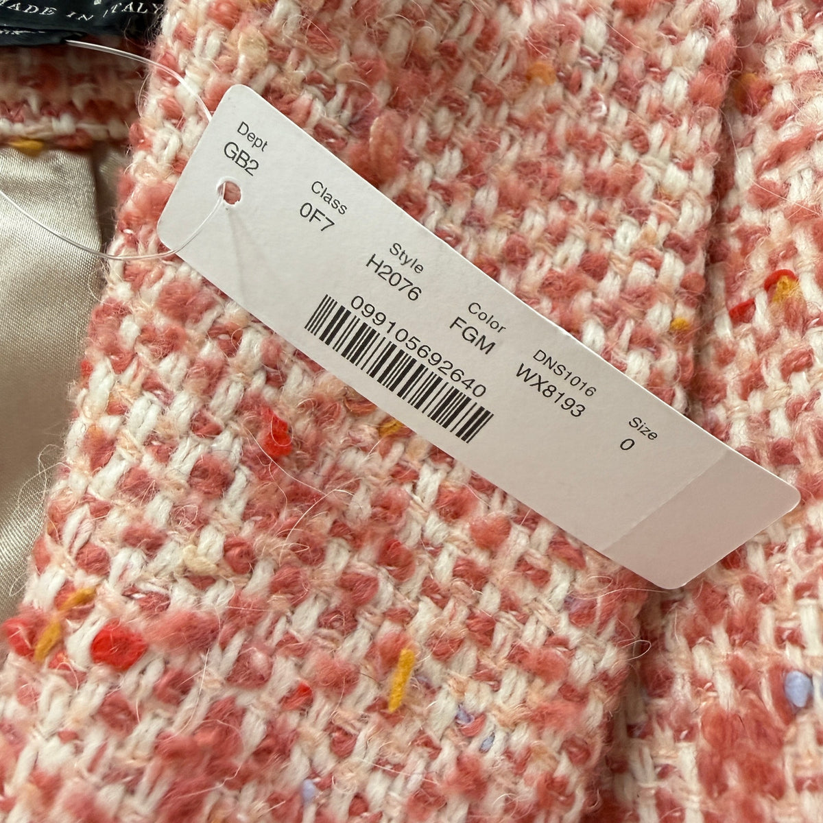 J.Crew Daphne Italian Nalya Tweed Coat