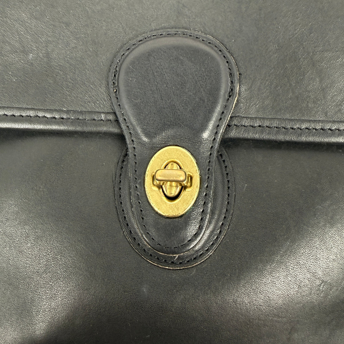 Vtg Coach Willis Satchel  Bag 9927 Black Leather Crossbody 90s Preppy Minimal