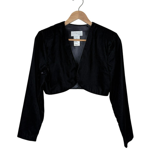 Vintage Scott McClintock Black Cropped Bolero Jacket