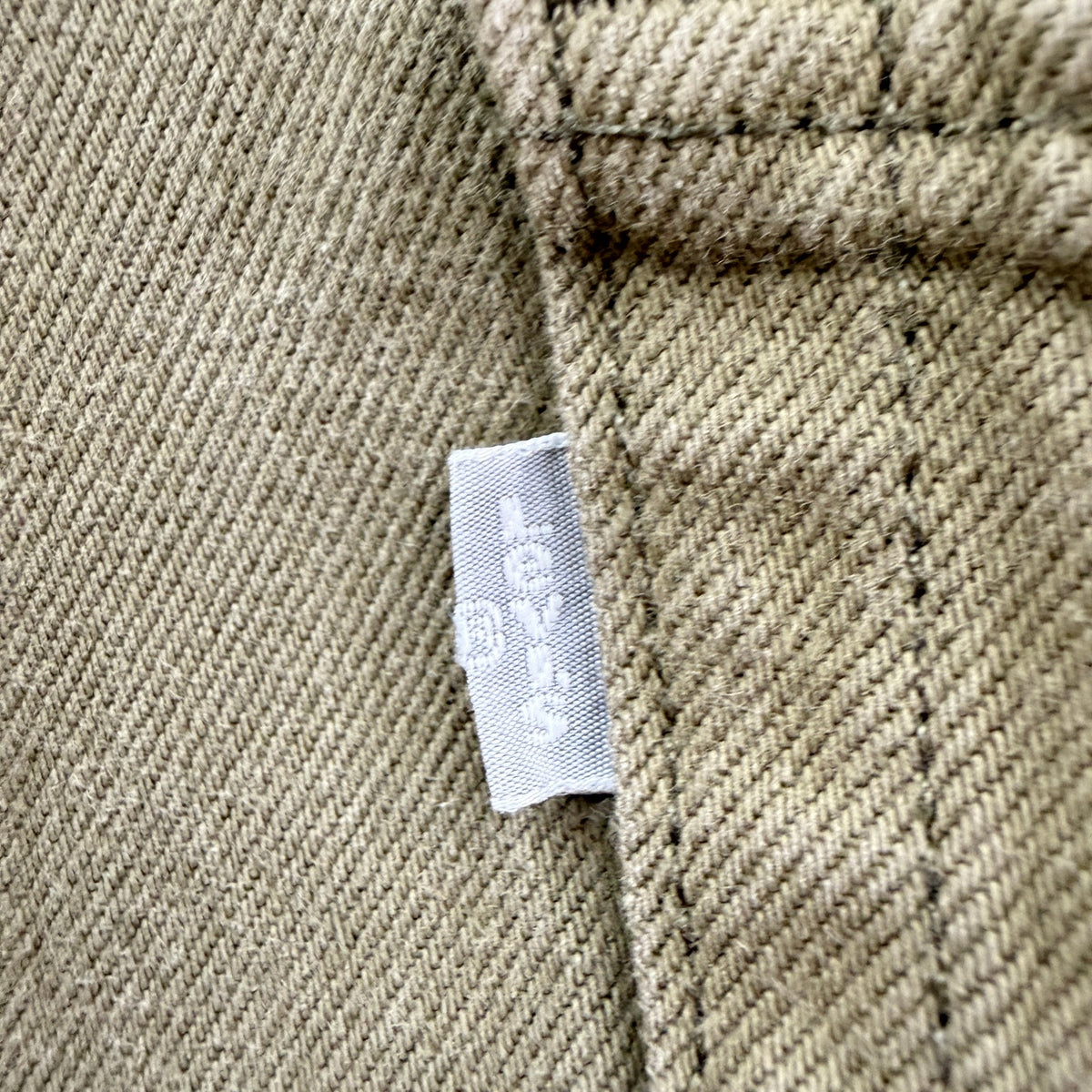 Levi's SilverTab Loose Jeans W32 L30 Khaki Olive Baggy Cotton Denim 90s Style