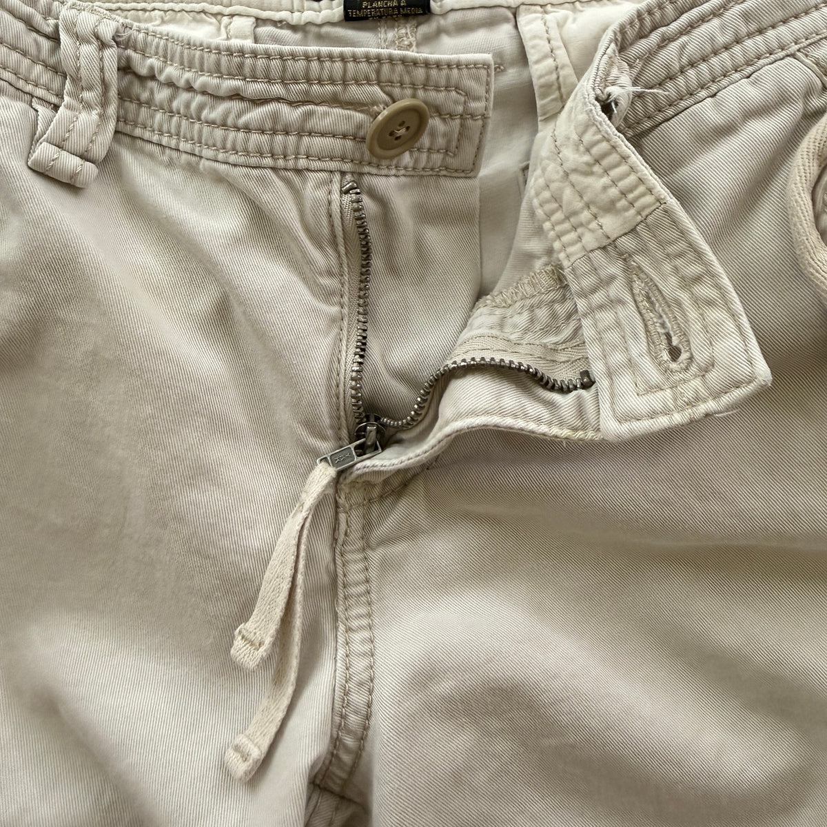 Polo Jeans Ralph Lauren Cargo Long Shorts Cotton Vintage Y2K Low Rise Utility 4